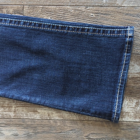 KUT From the Kloth "Natalie High Rise Bootcut" dark wash jeans cut87137 sz 8 EUC - Picture 5 of 15